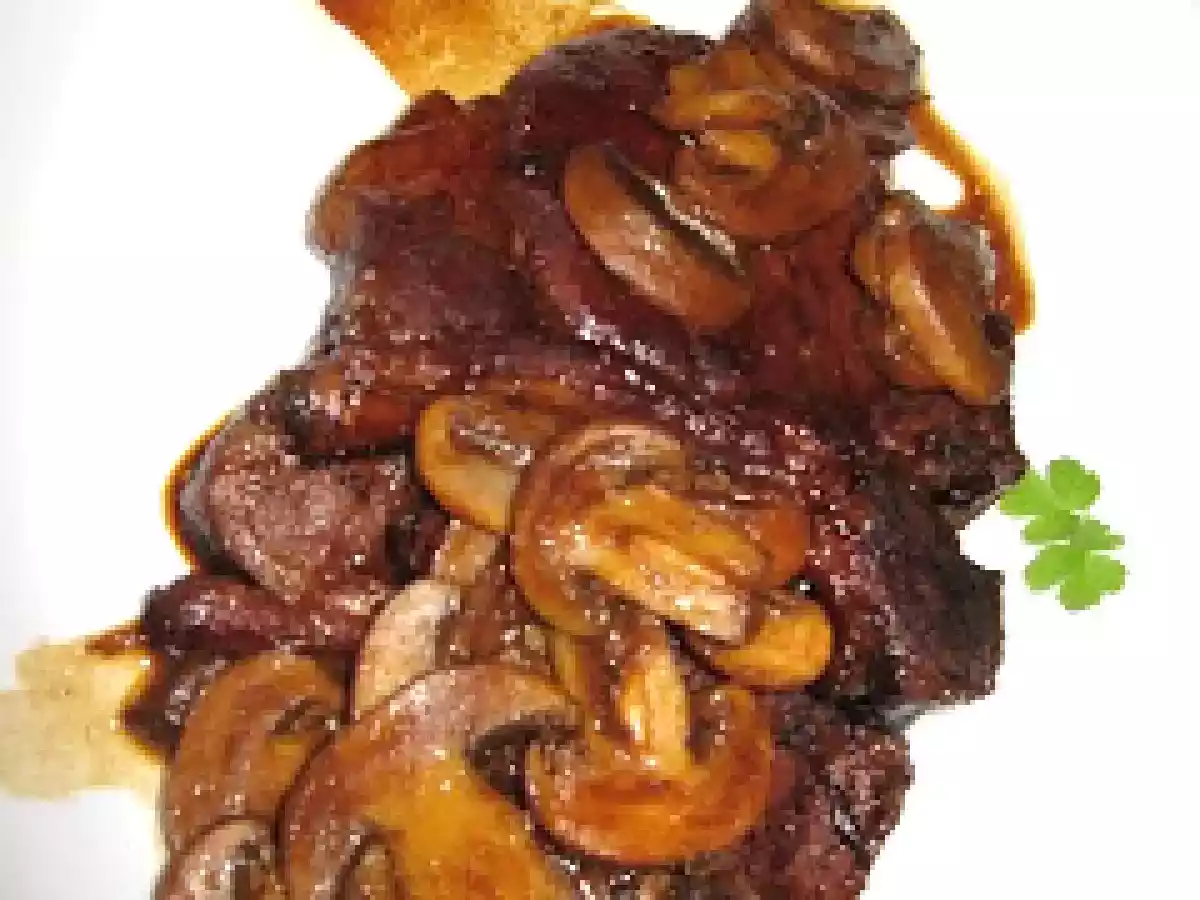 Cotlet de porc caramelizat