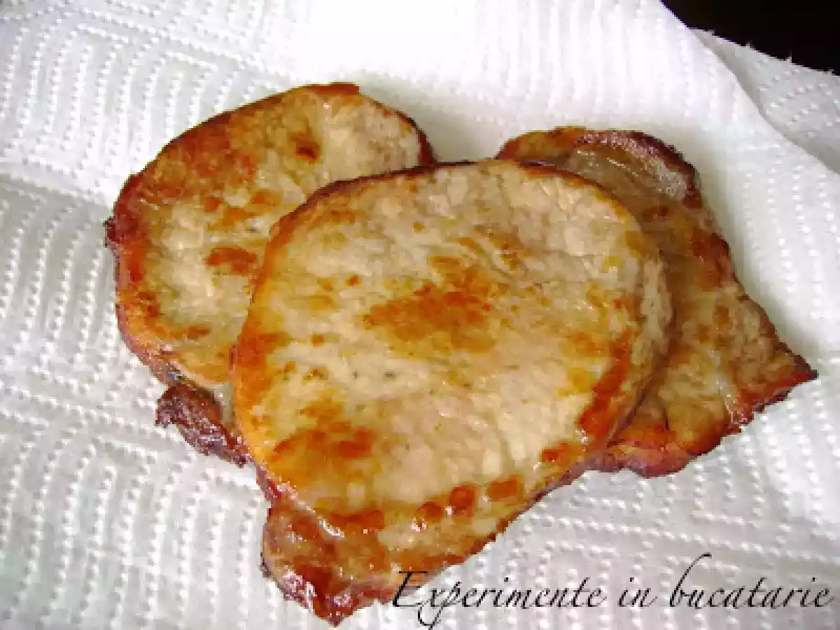 Cotlet de porc cu smantana - poza 3