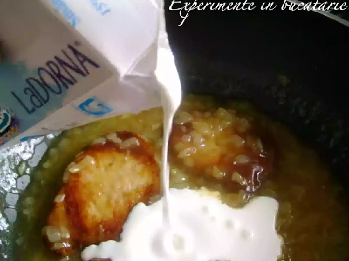 Cotlet de porc cu smantana - poza 9