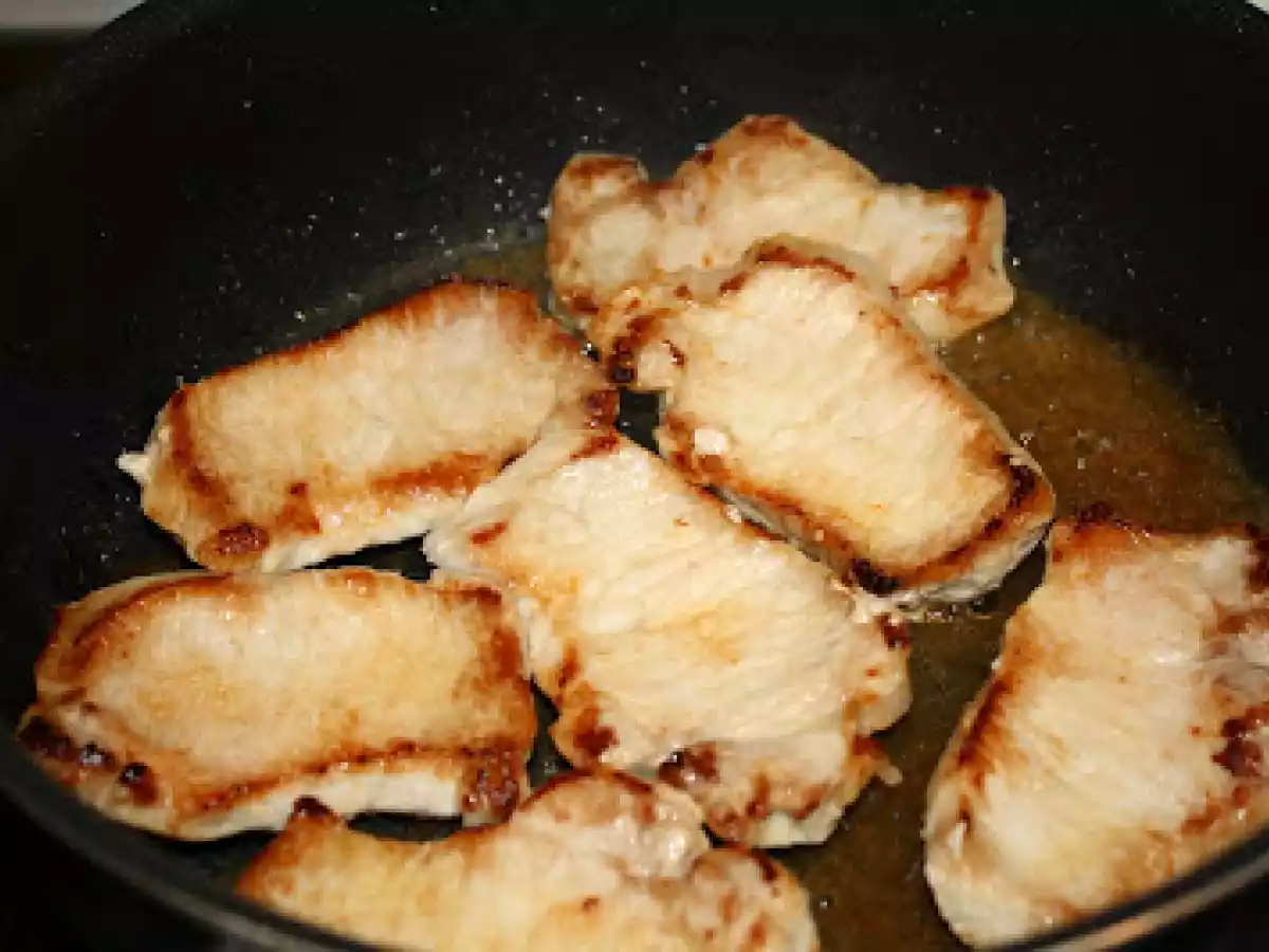 Cotlet de porc cu sos de piper verde - poza 3