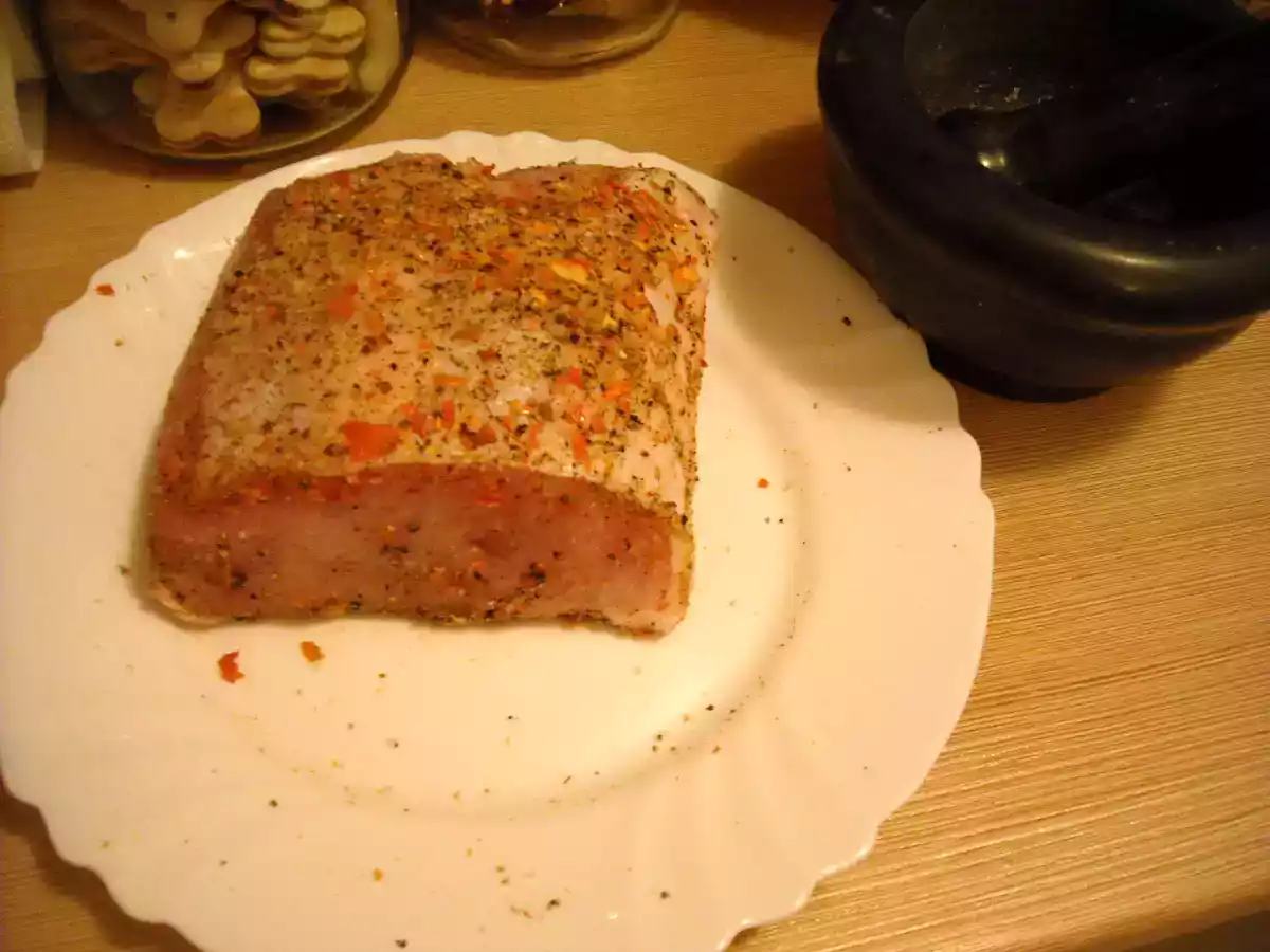 Cotlet de porc in crusta de condimente - poza 3