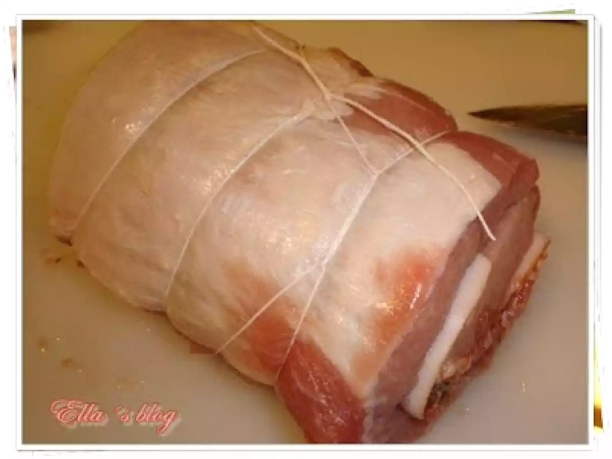 Cotlet de porc umplut cu sos de ciuperci - poza 7