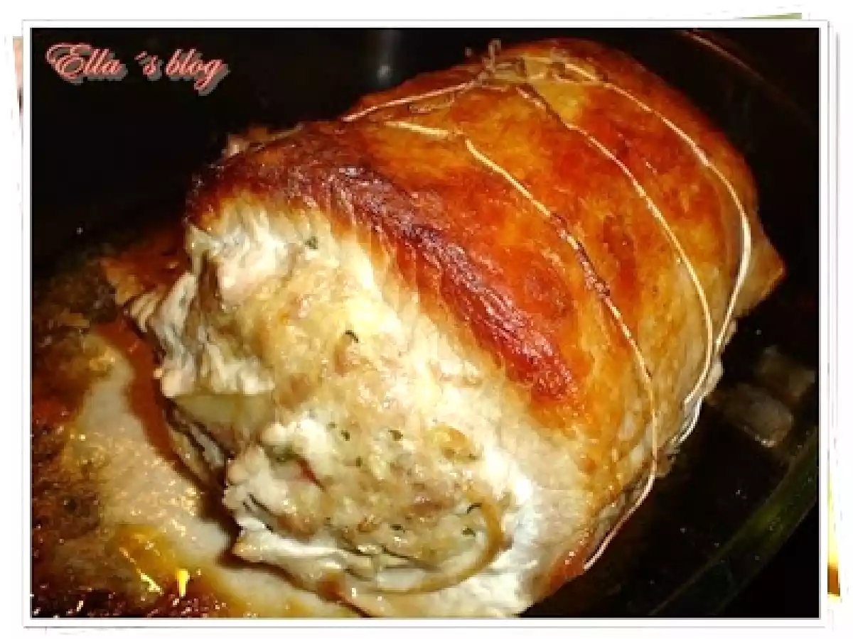 Cotlet de porc umplut cu sos de ciuperci - poza 10