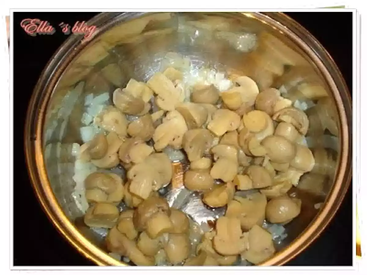 Cotlet de porc umplut cu sos de ciuperci - poza 11