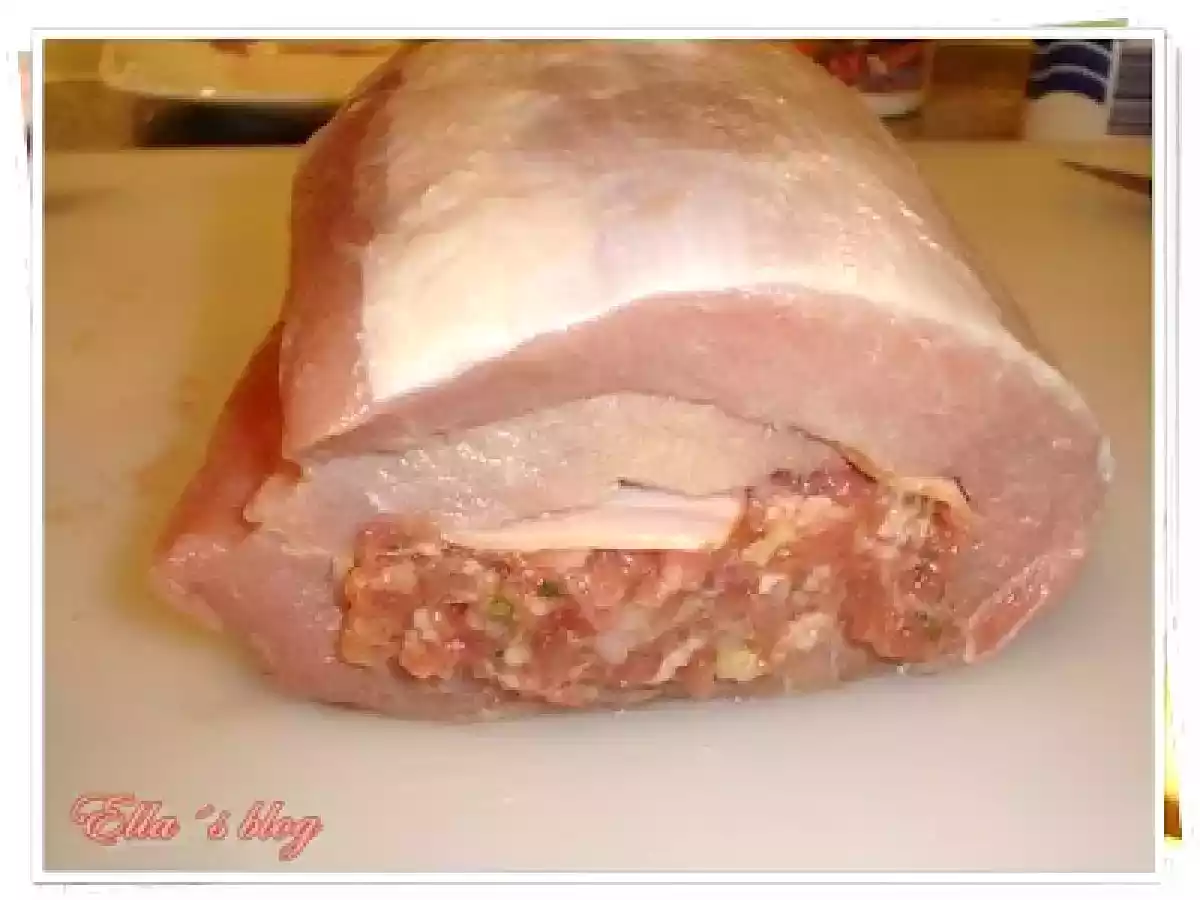 Cotlet de porc umplut cu sos de ciuperci - poza 7