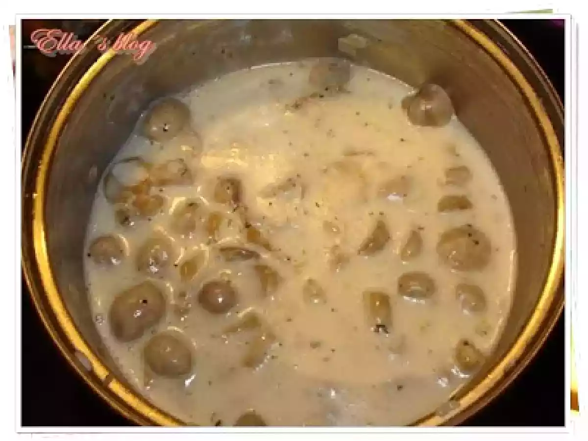 Cotlet de porc umplut cu sos de ciuperci - poza 13