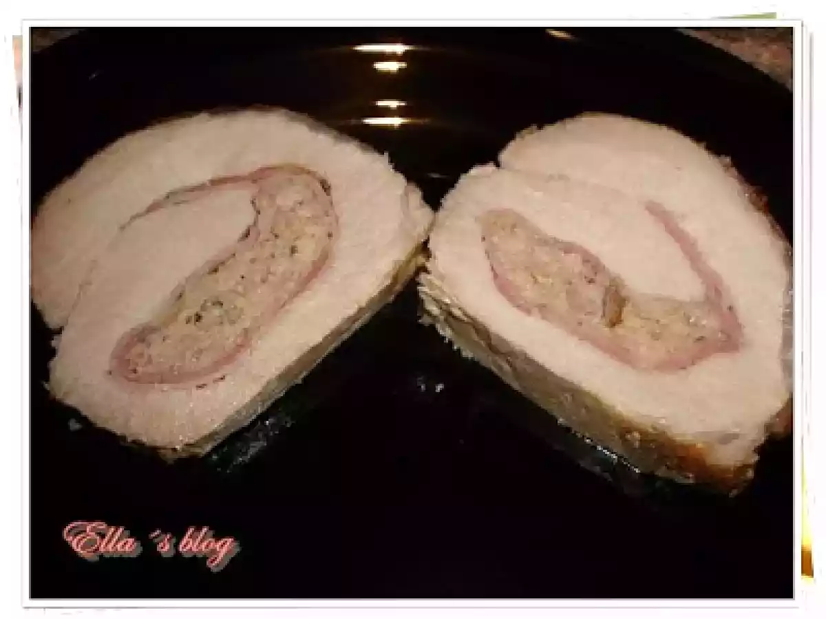 Cotlet de porc umplut cu sos de ciuperci - poza 15