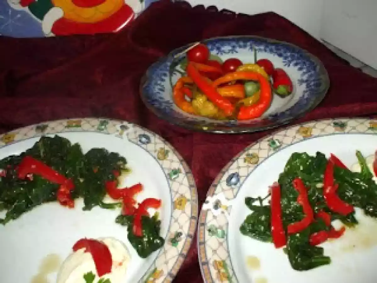 Cotlet la gratar cu unt si garnitura de spanac - poza 2