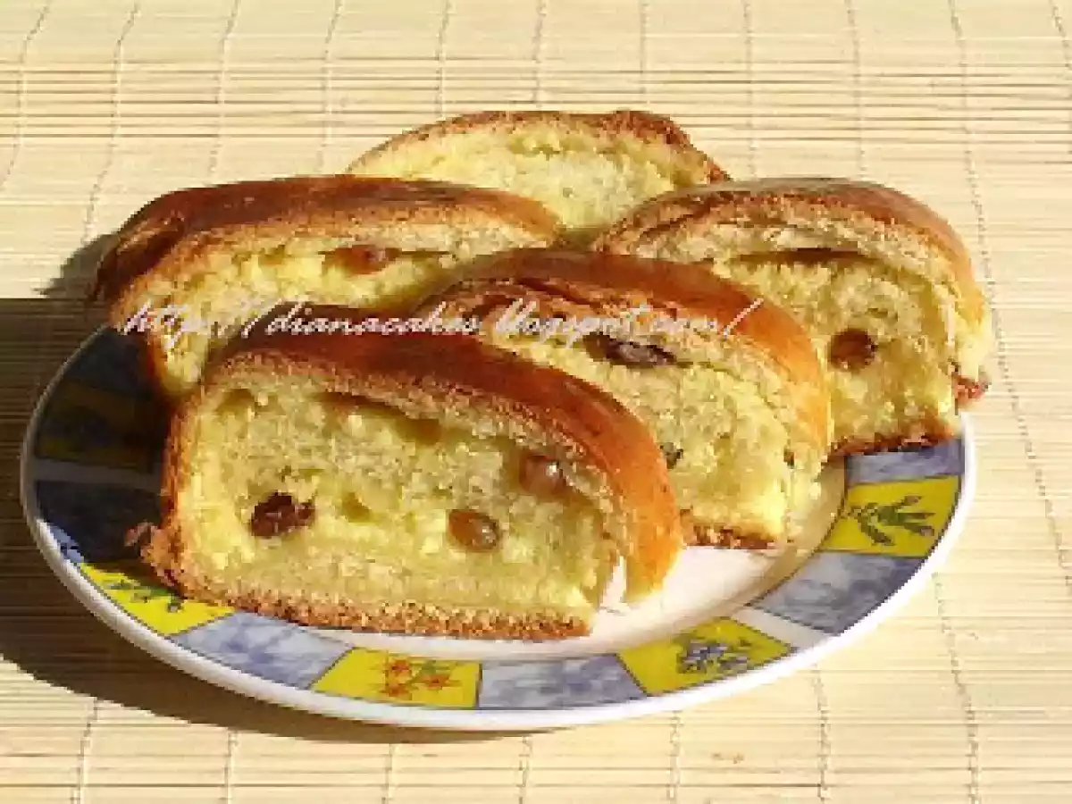 Cozonac cu branza dulce