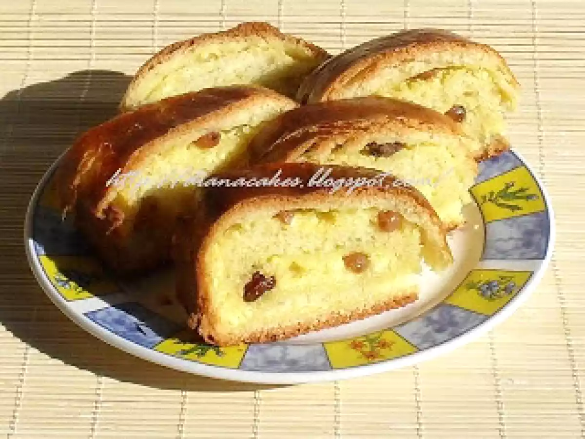 Cozonac cu branza dulce - poza 2