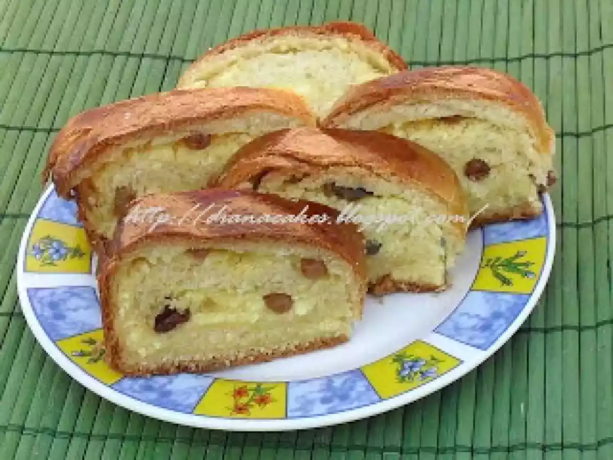 Cozonac cu branza dulce - poza 3