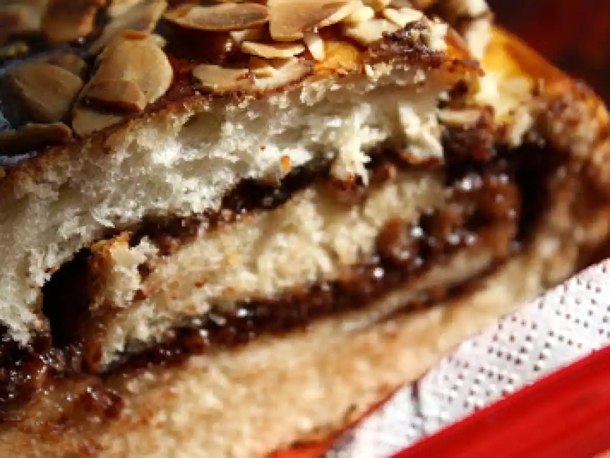 Cozonac cu ciocolata