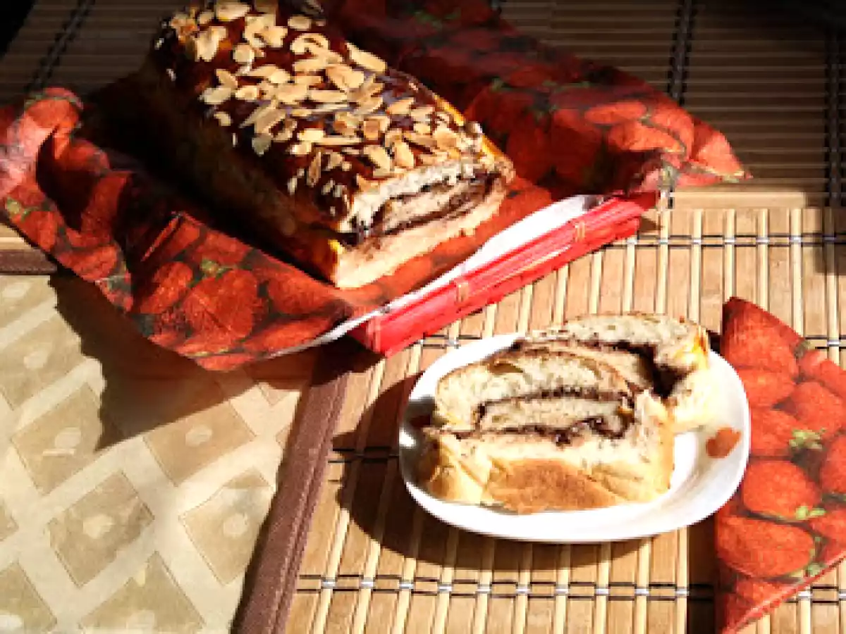 Cozonac cu ciocolata - poza 3