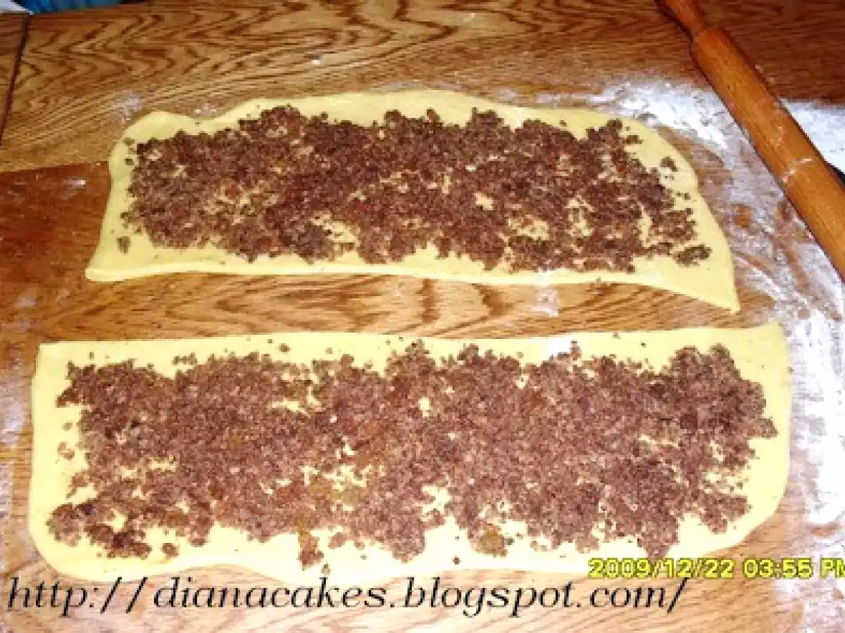 Cozonac cu nuca - poza 3