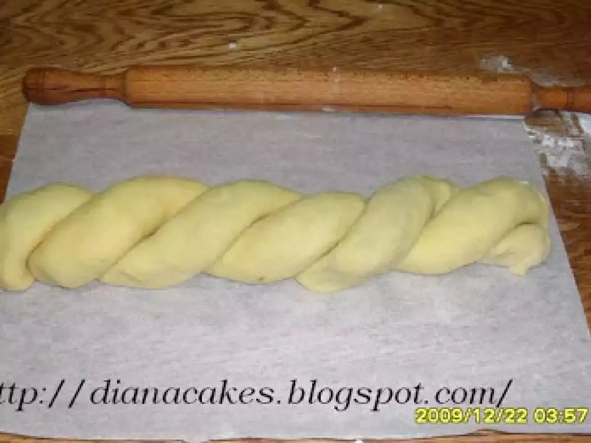 Cozonac cu nuca - poza 5