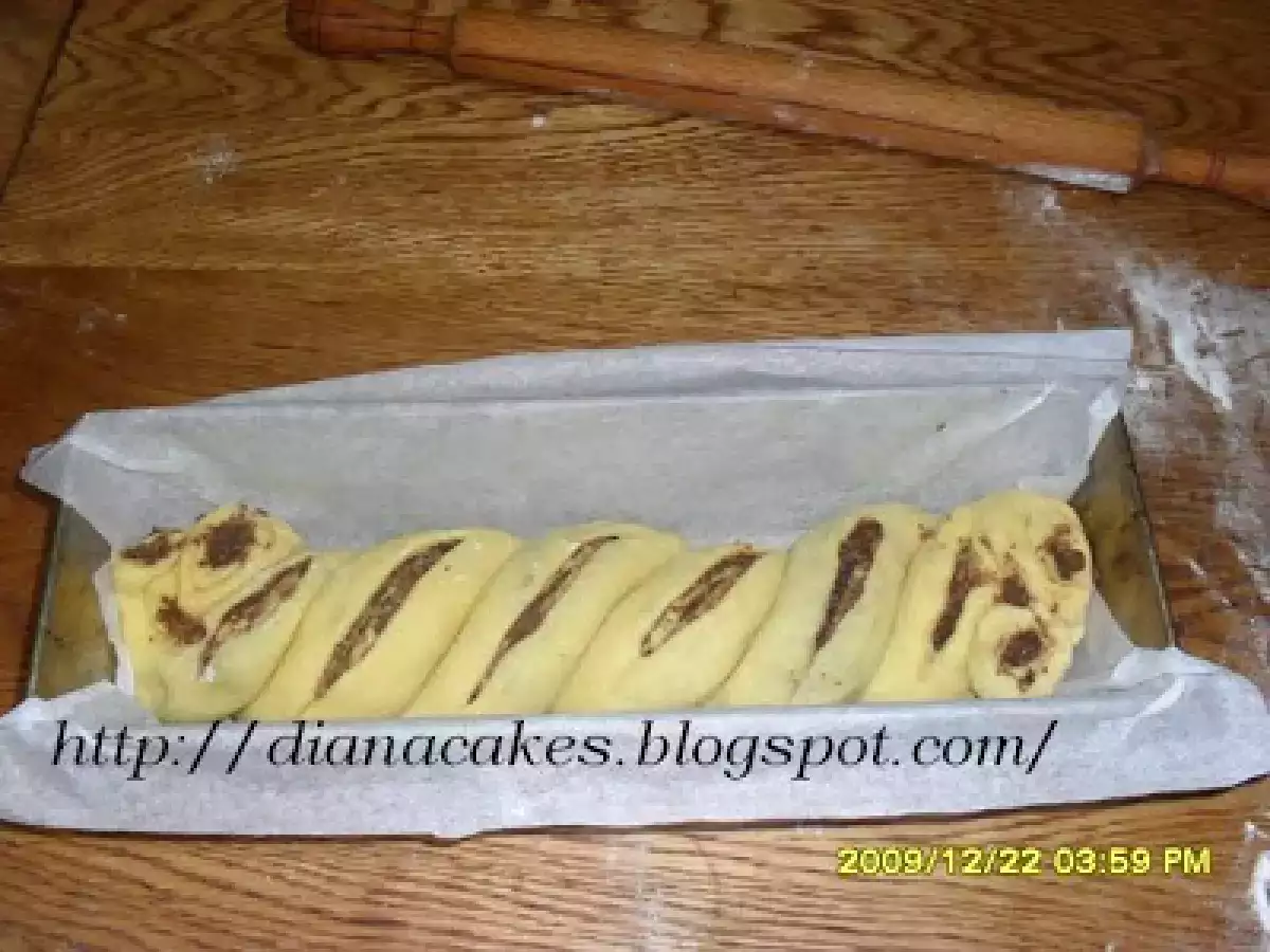 Cozonac cu nuca - poza 6