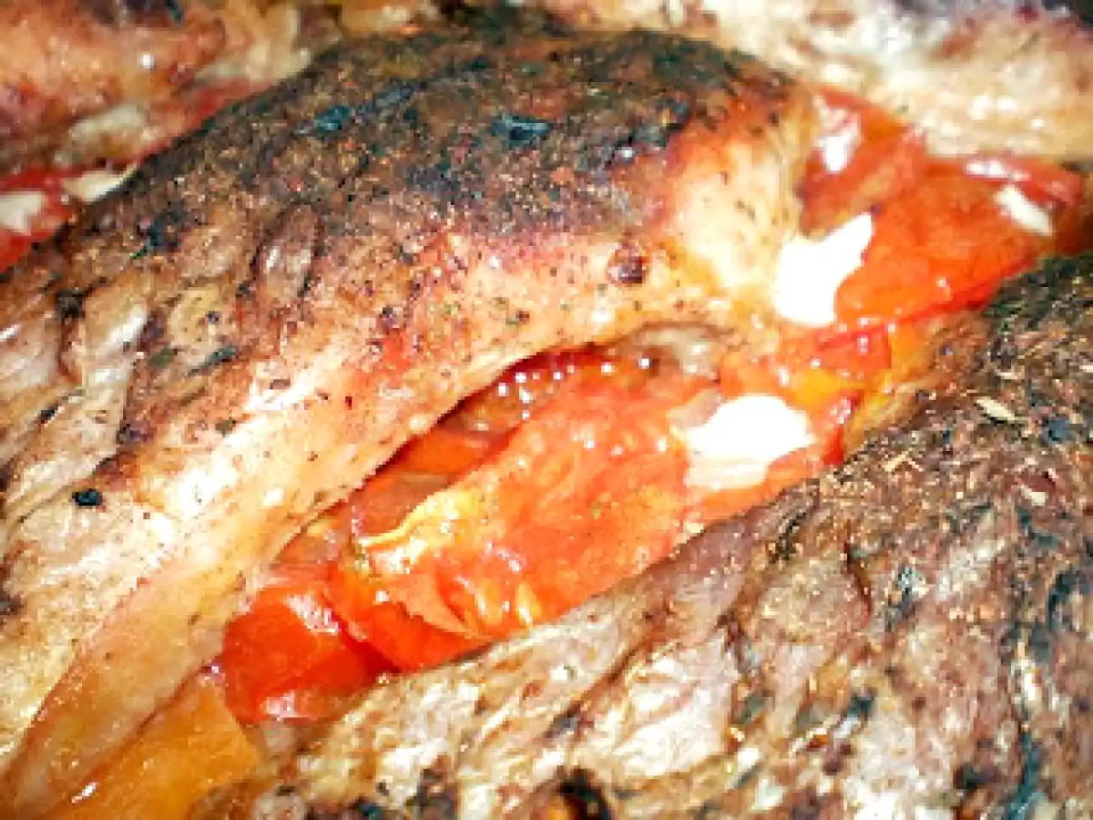 Crap cu legume la cuptor - poza 3