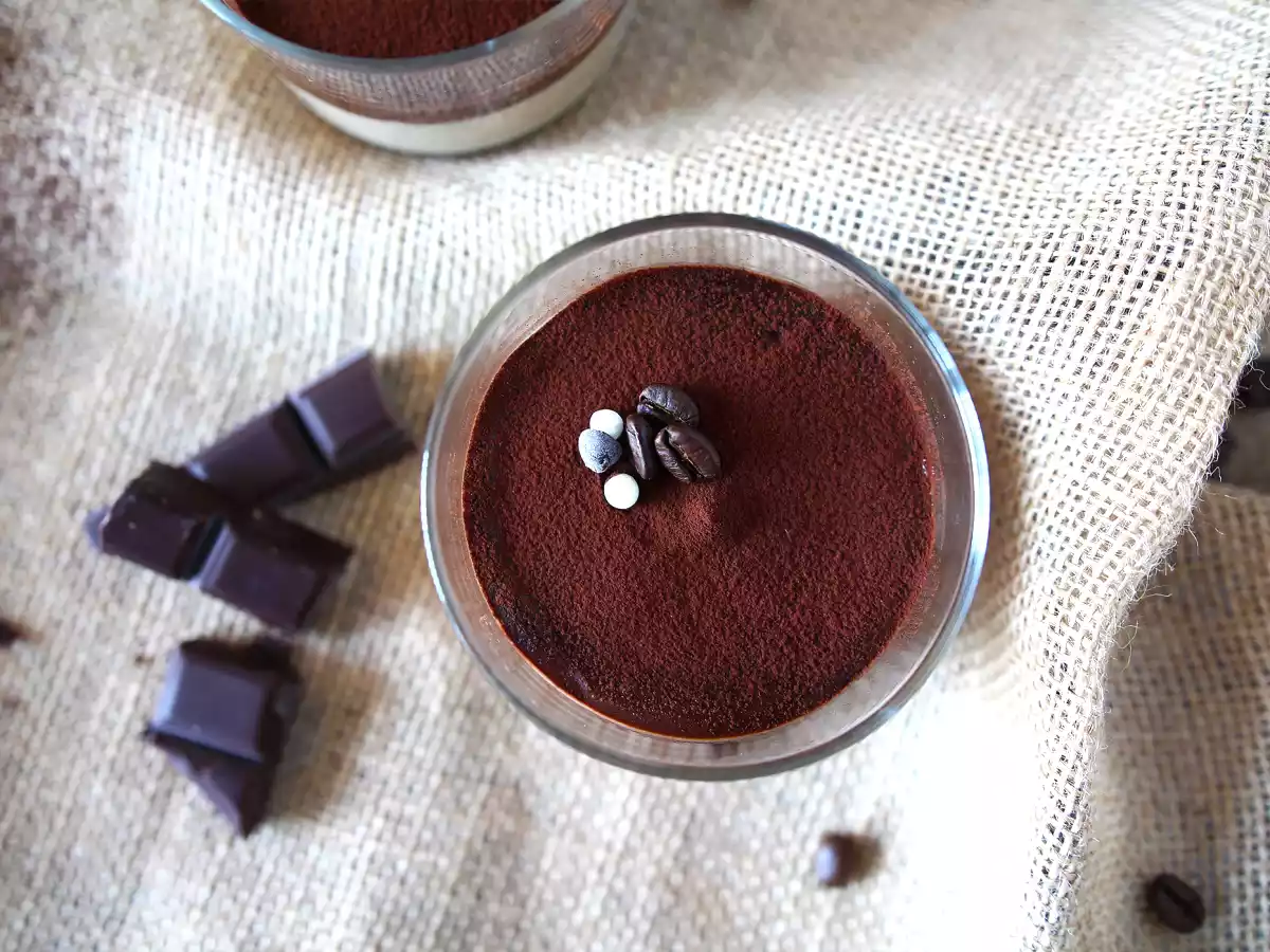 Cremă cu cafea și ganache de cafea sau cioclată - poza 4