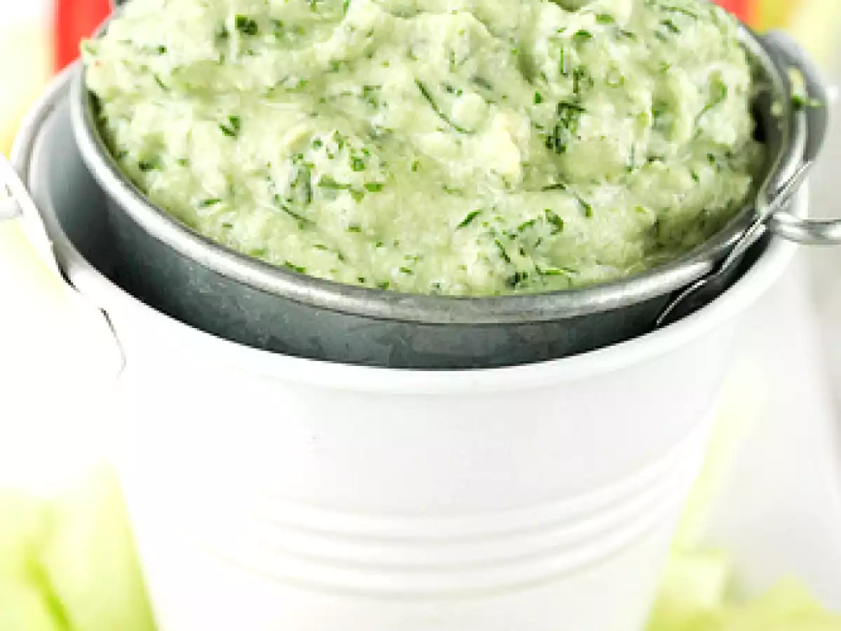 Crema de branza cu spanac - poza 2