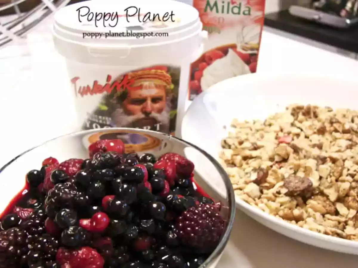 Crema de iaurt cu fructe de padure - poza 2