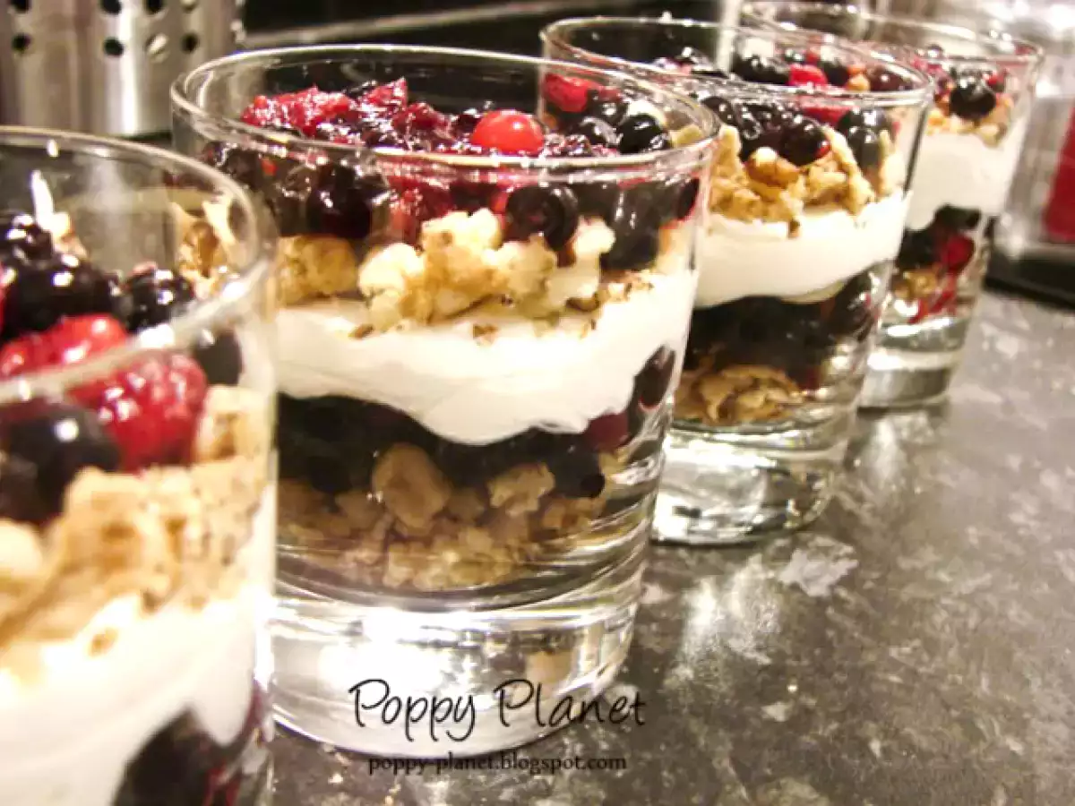 Crema de iaurt cu fructe de padure - poza 8