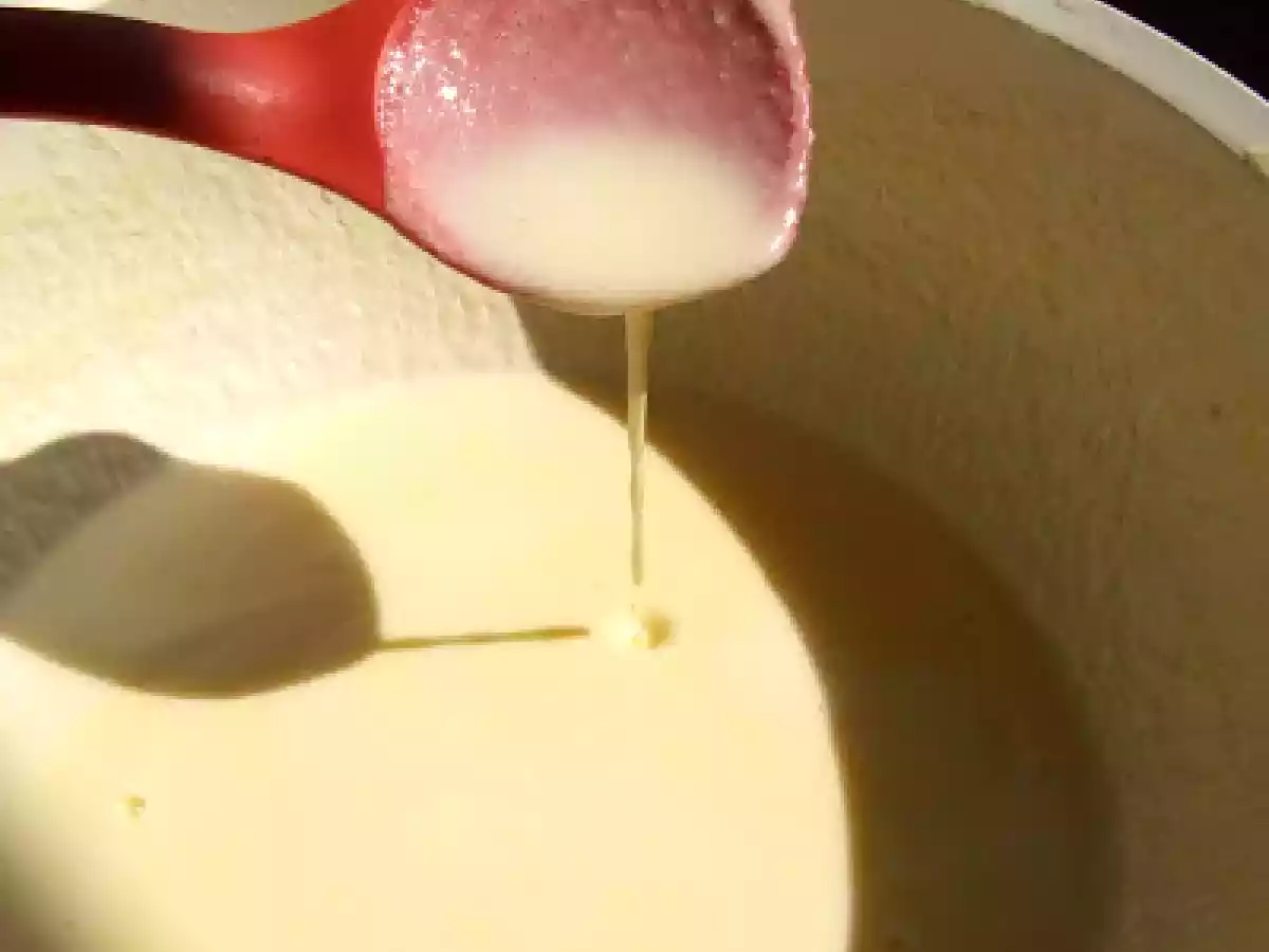 Crema de ou -creme anglaise