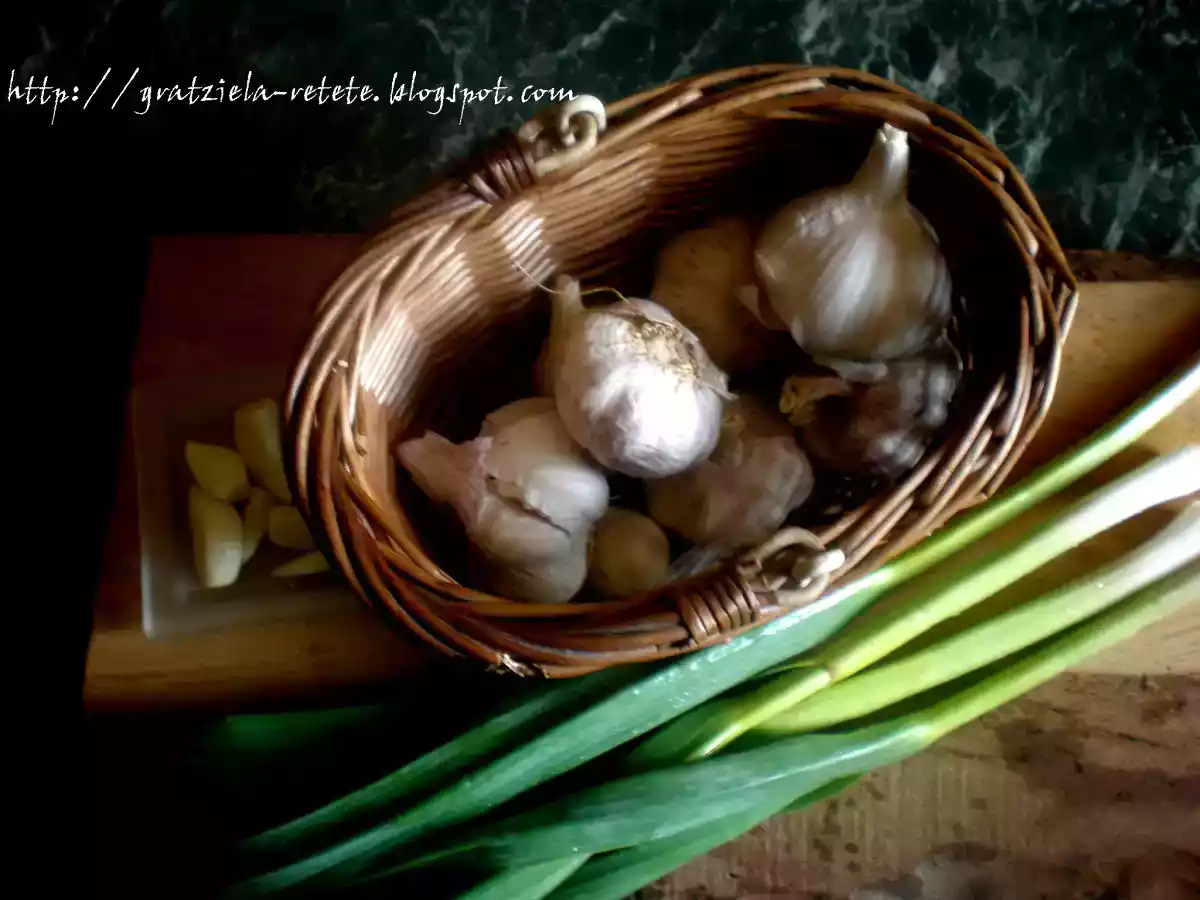 crema de usturoi verde - poza 2