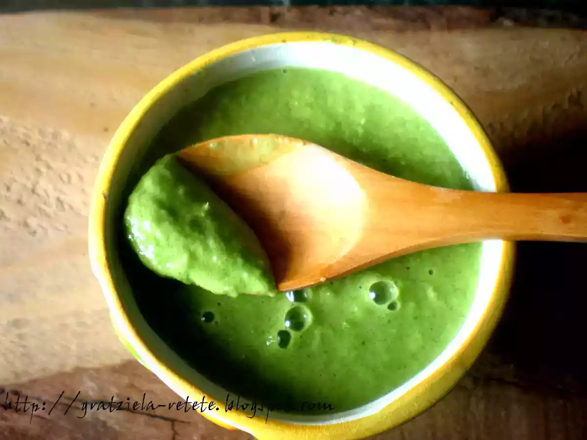 crema de usturoi verde - poza 3