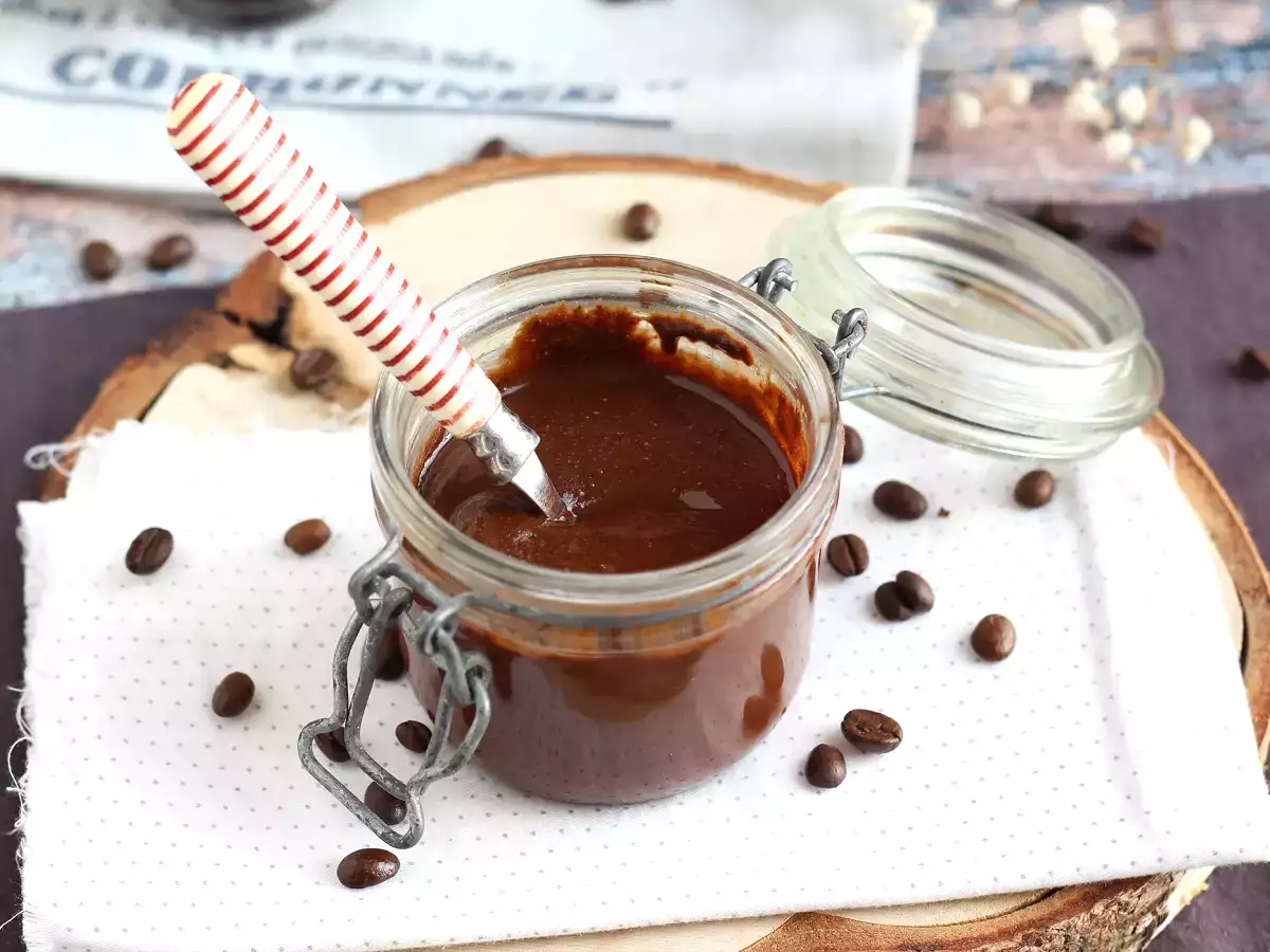 Cremă tartinabilă de ciocolată & cafea - poza 2