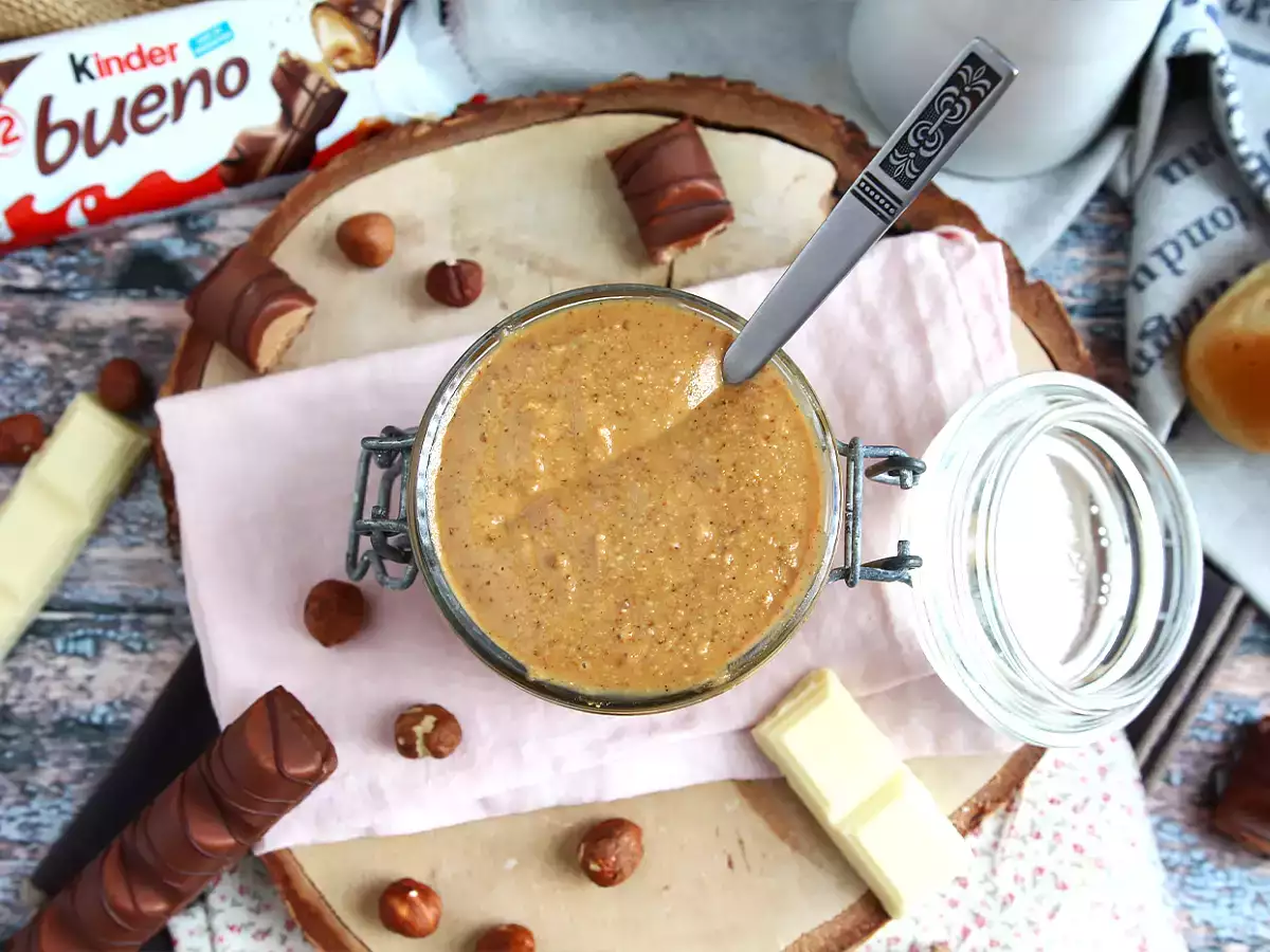 Crema tartinabila Kinder Bueno - cu 2 ingrediente - poza 3