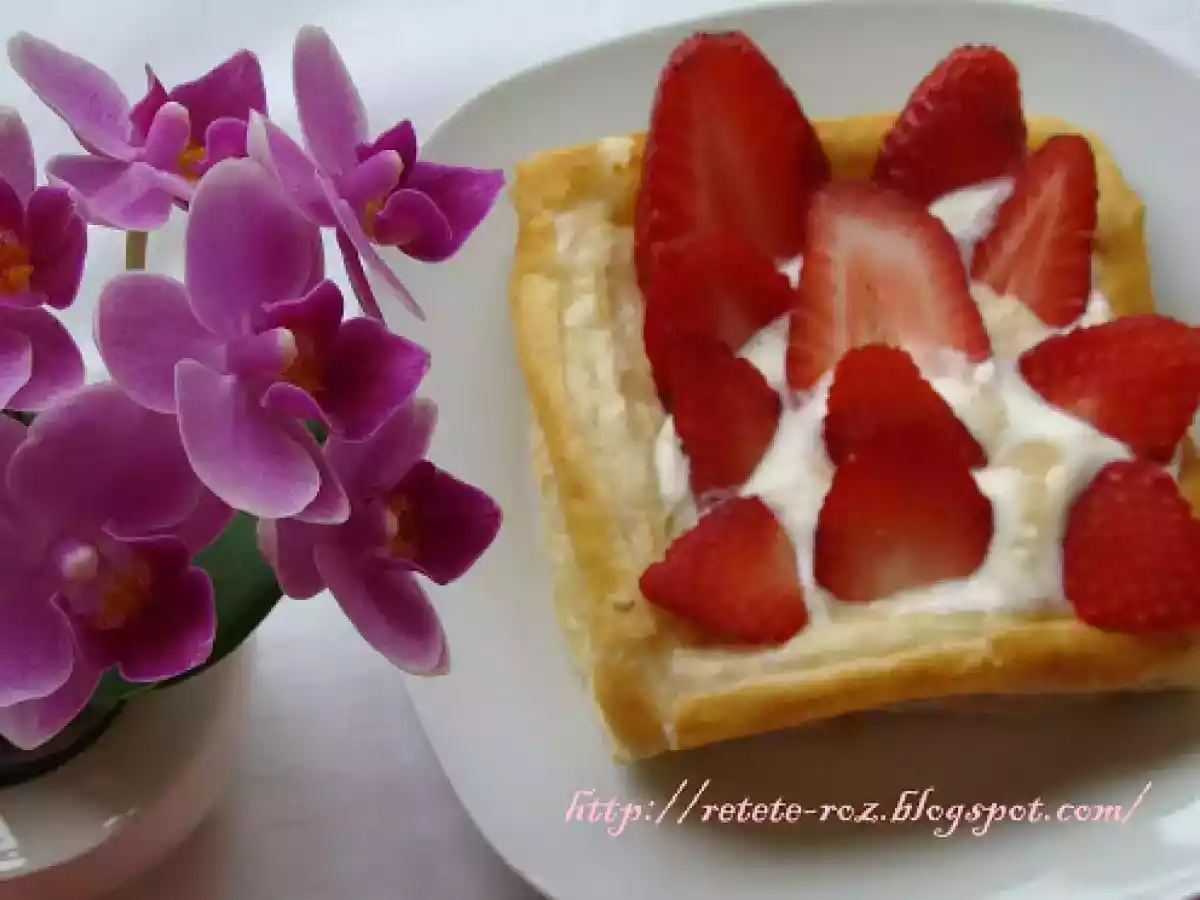 Cremes cu capsuni - poza 2