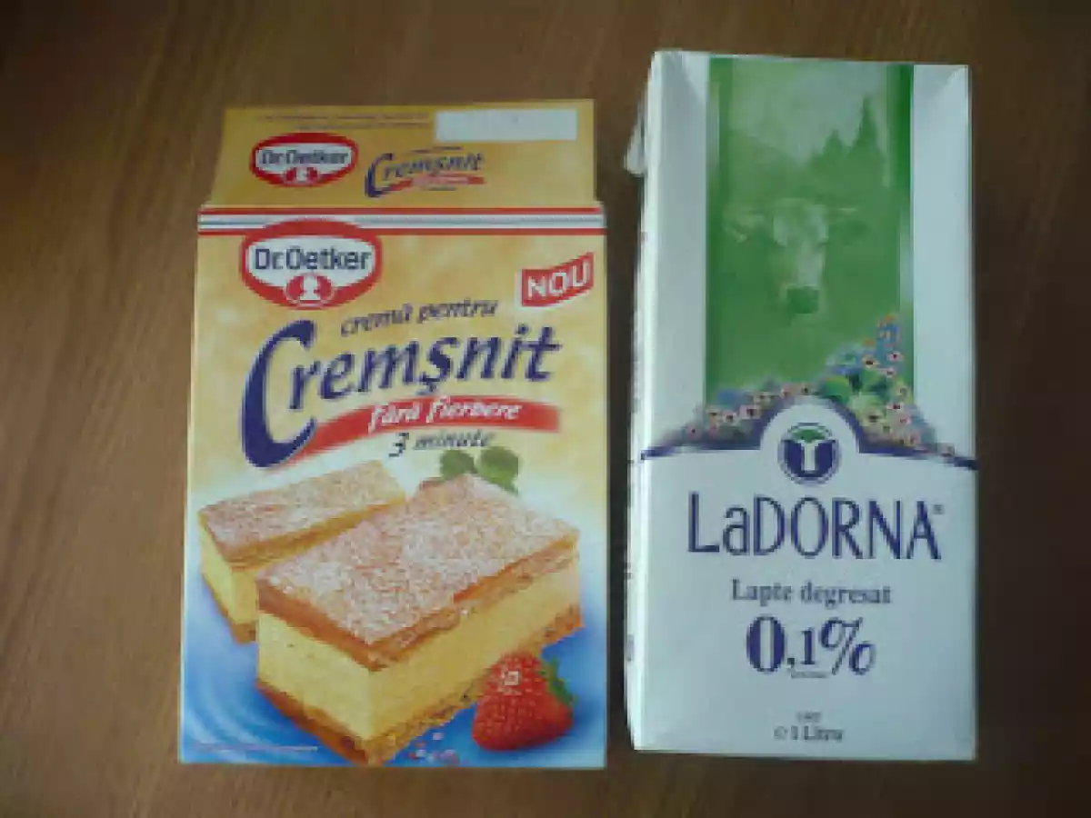 Cremsnit cu biscuit petit beurre (Dr.Oetker) - poza 2