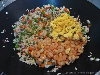 Creveti cu legume si orez la wok - poza 6