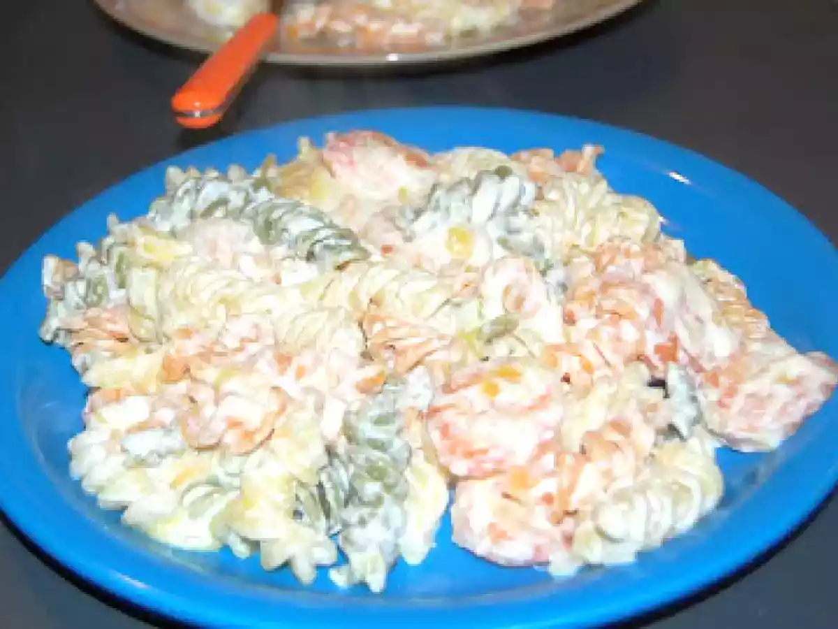 Creveti cu sos de smantana, unt si ceapa - poza 2