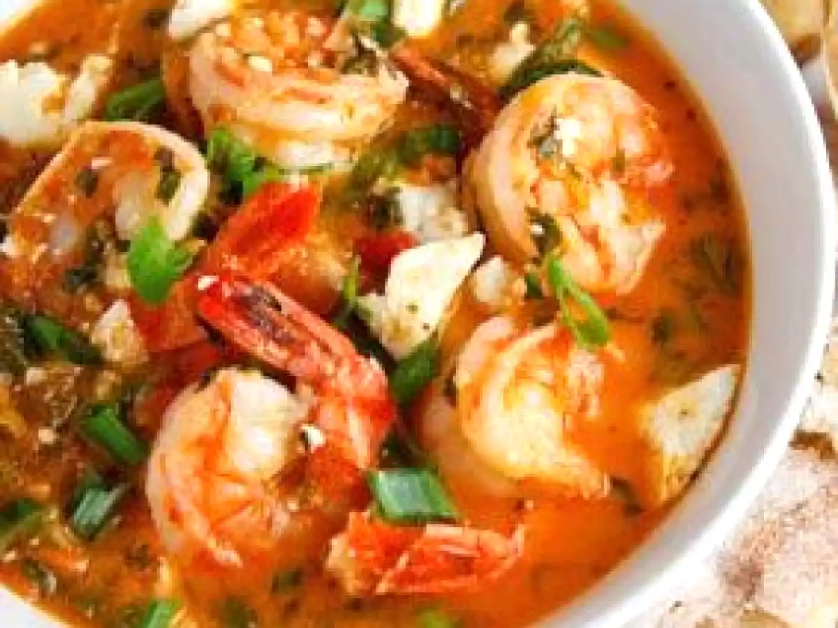 Creveti grecesti (Garides tourkolimano)