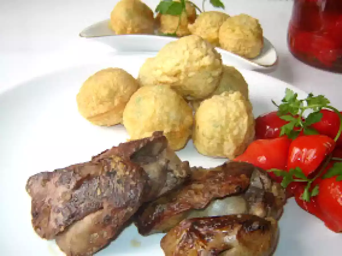 Crochete din orez cu mazare - poza 3