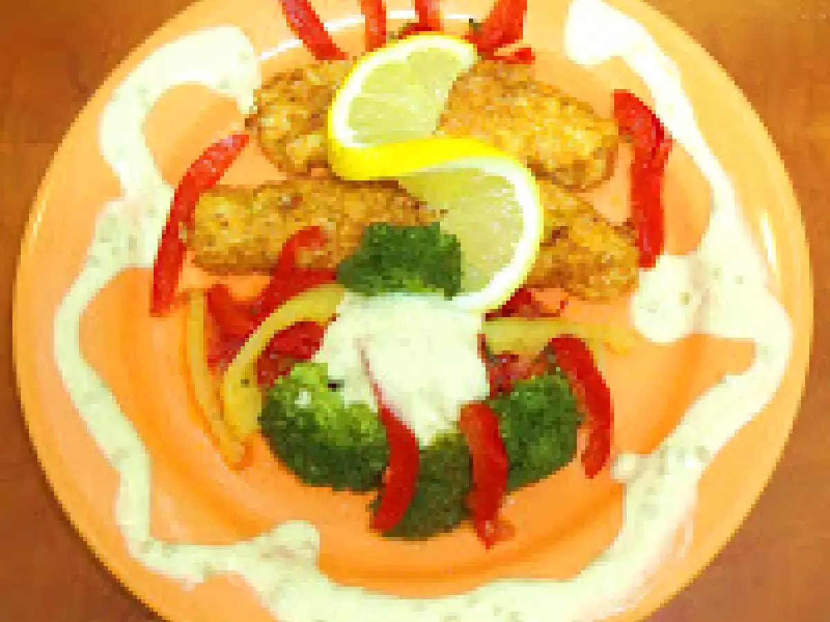 Crochete din piept de pui cu garnitura de broccoli - poza 2