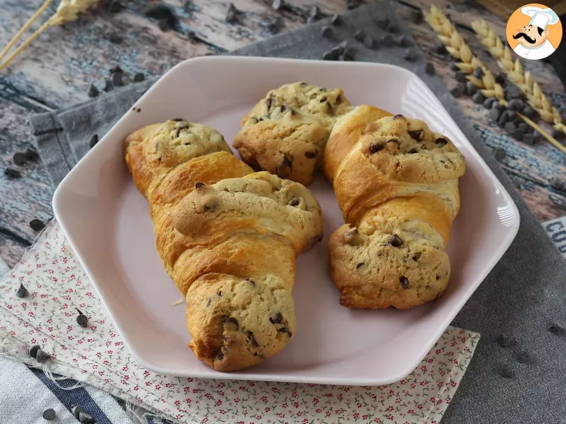 Crookies ultra delicioase și super ușoare. Combinația perfectă de croissant și fursec! - poza 4