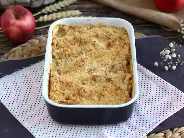 Rețetă Crumble cu mere - super simplu