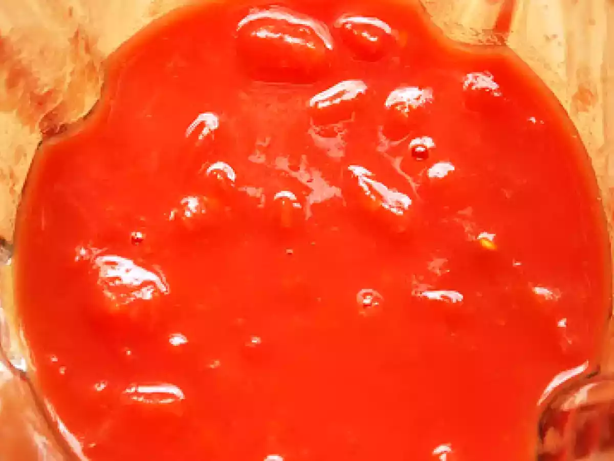 Cuburi marmorate cu ricotta si rosii - aperitiv - poza 3