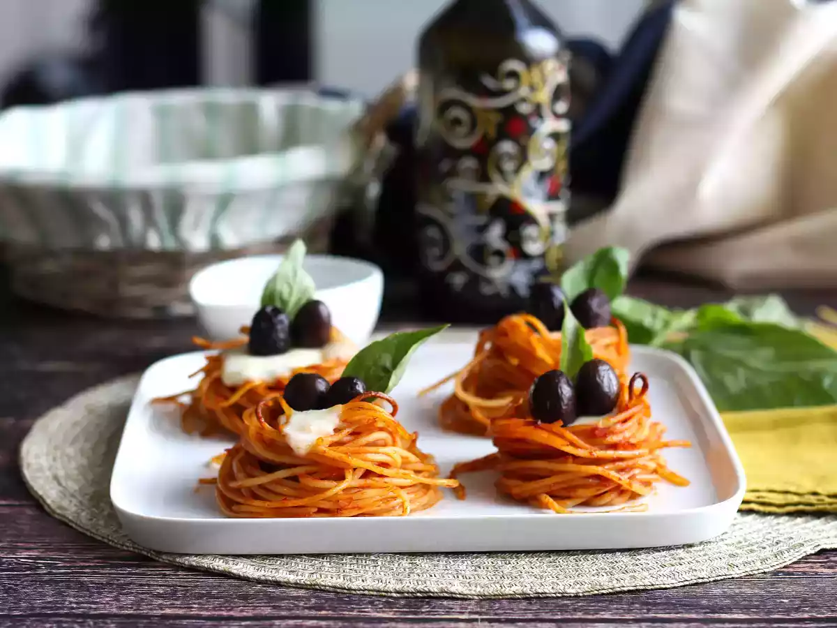 Cuiburi de paste, starterul perfect pentru a folosi spaghetele rămase! - poza 3