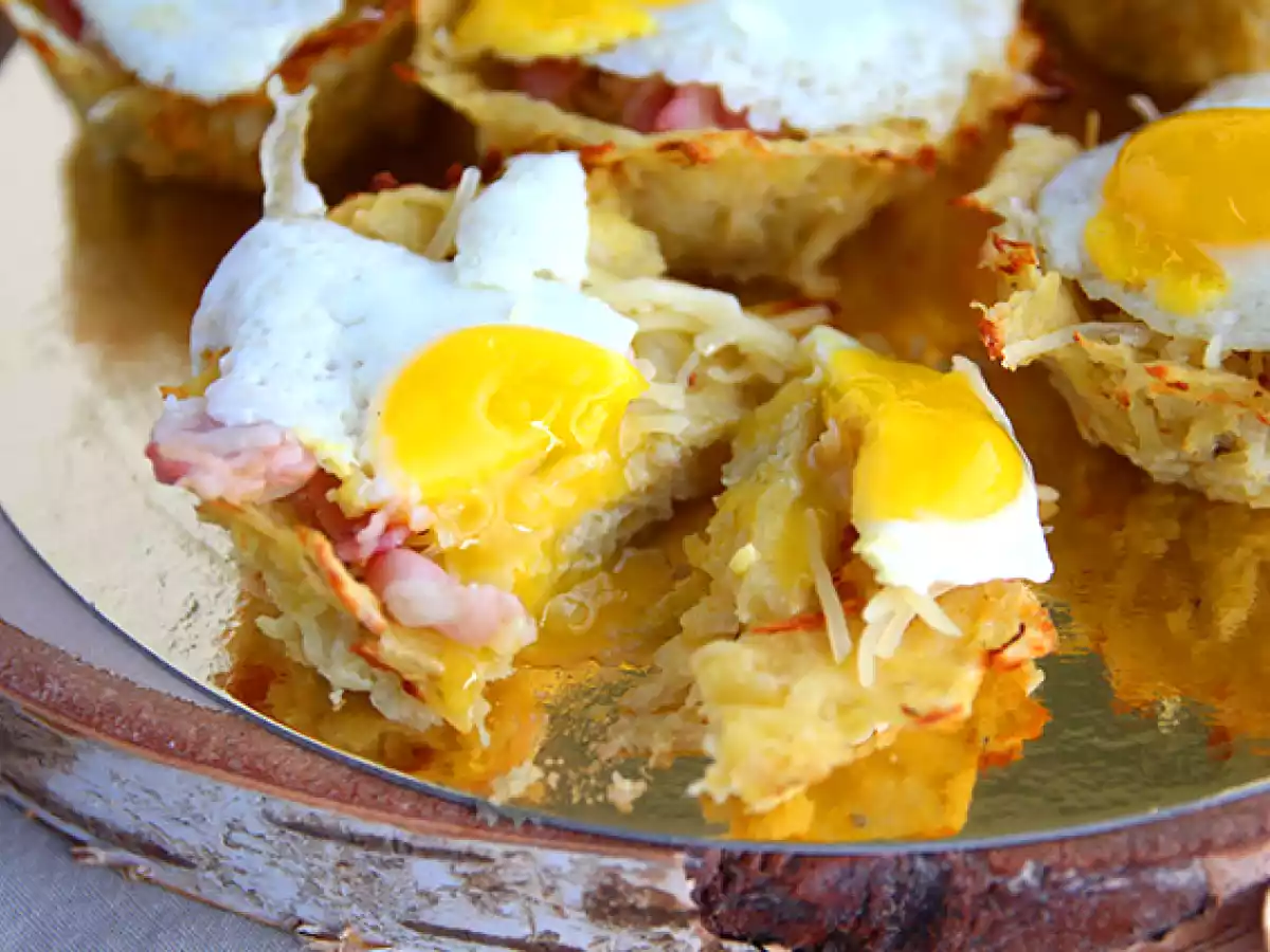 Cuiburi din cartofi cu oua de prepelita - poza 4