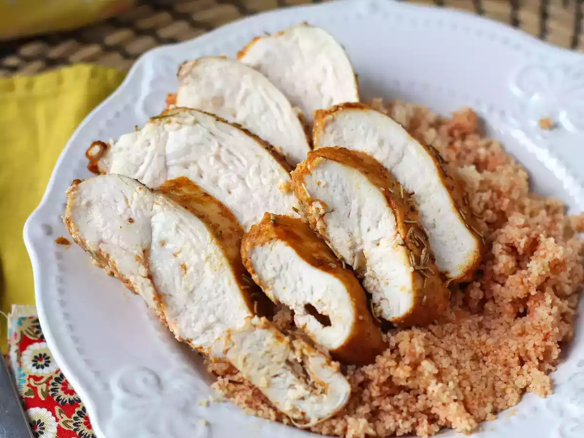 Cum gătesc piept de pui în Air Fryer? - poza 2