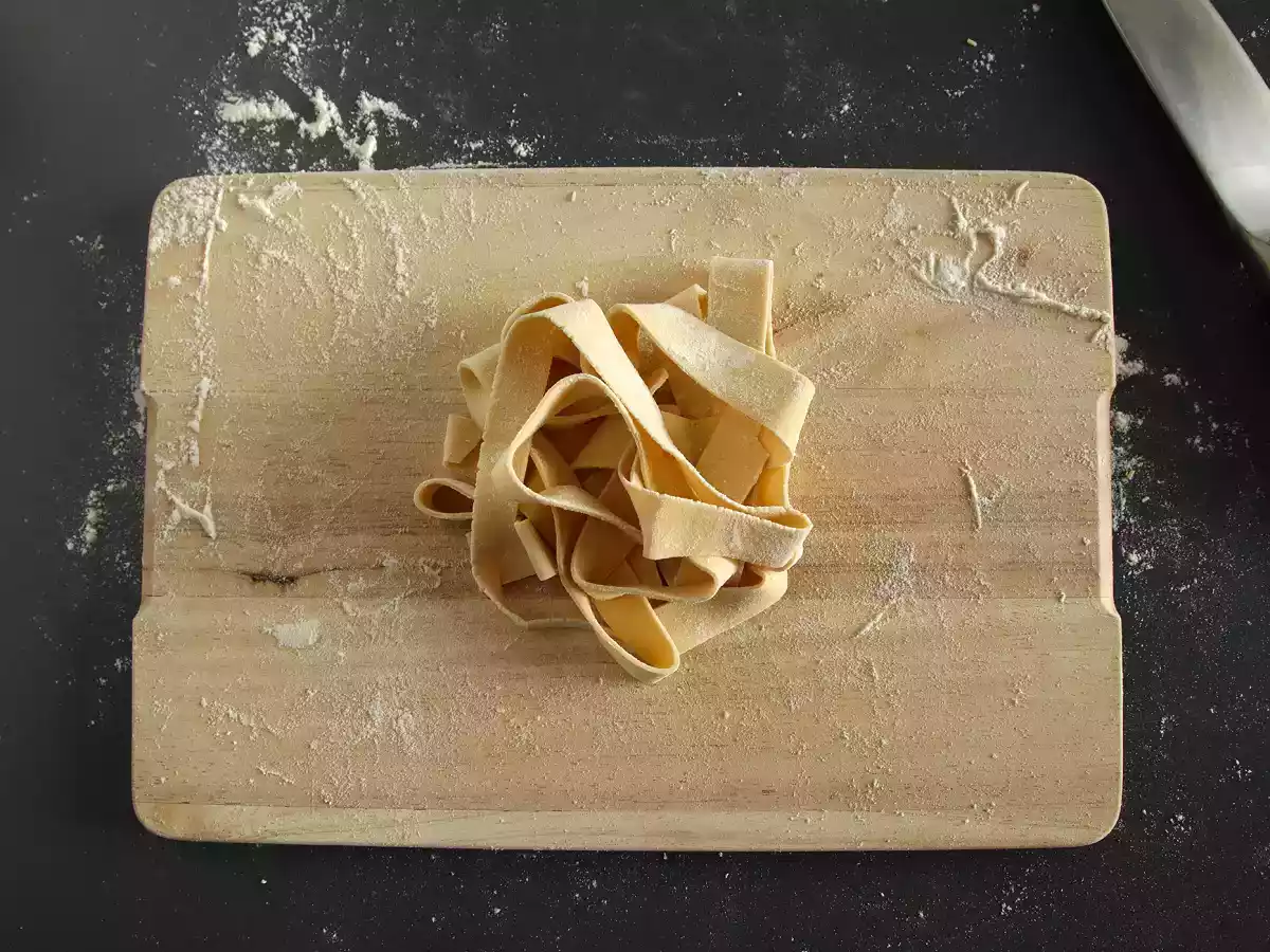 Cum se fac pastele de casă: pappardelle (tagliatelle mari)? - poza 4