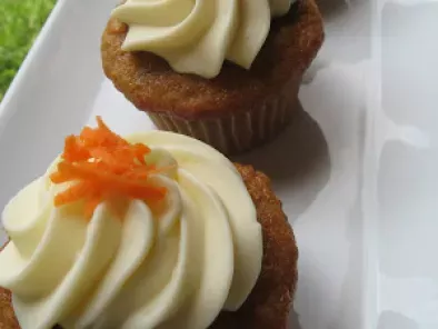 Cupcakes cu morcov/ Carrot Cupcakes