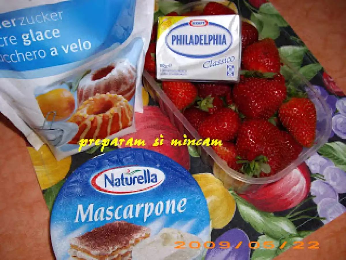 Cupe de capsuni cu mascarpone - poza 3