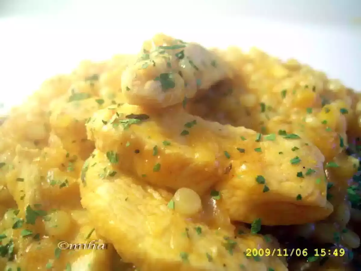 Cus cus cu pui si legume