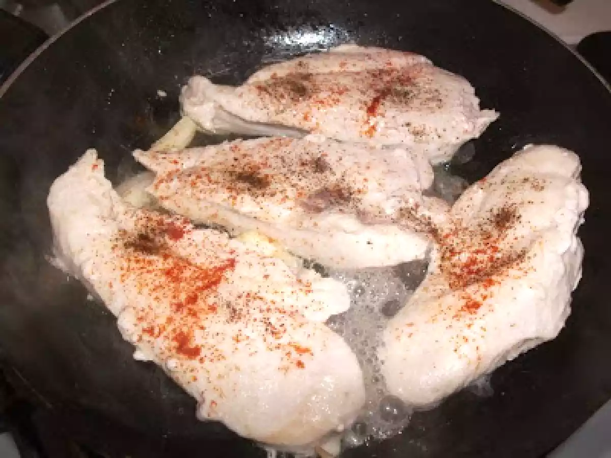 Cus cus cu pui si rosii - poza 3