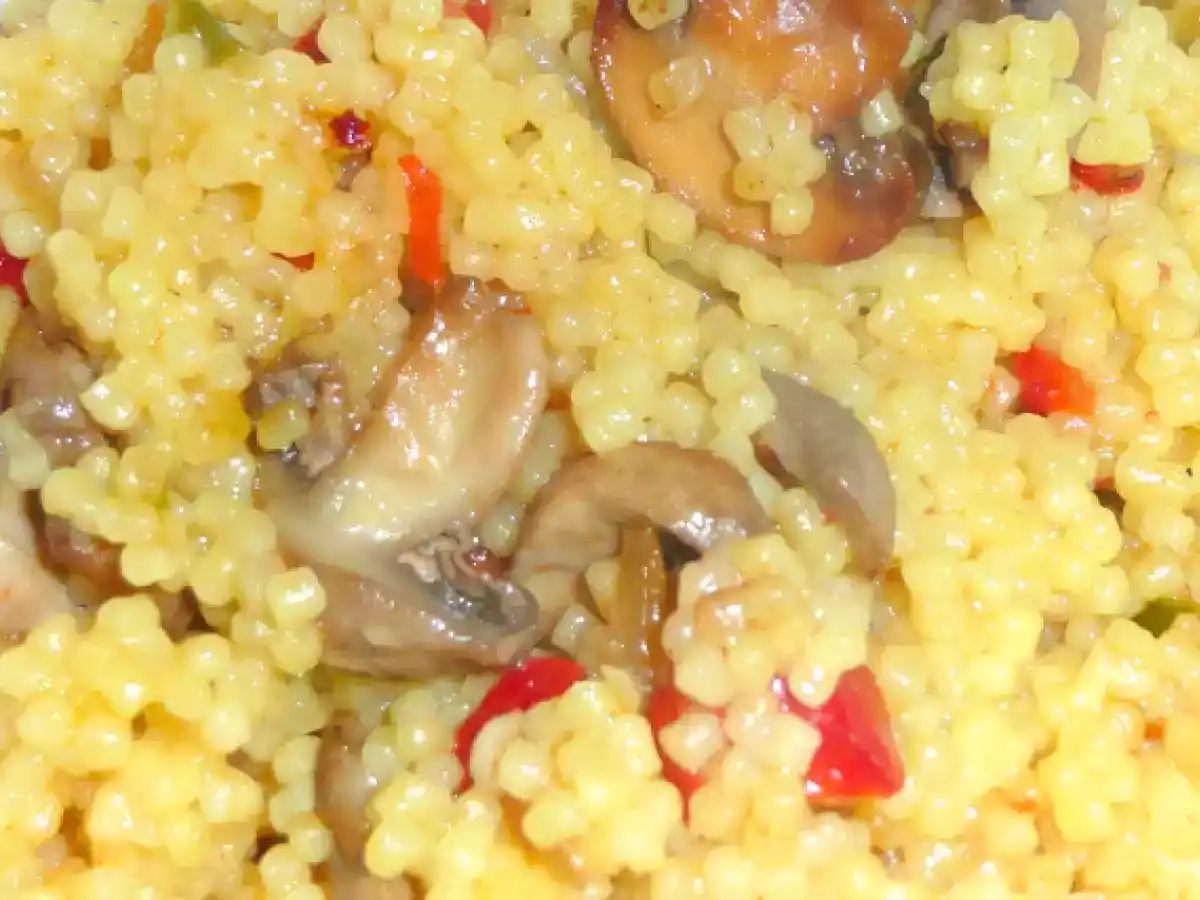 Cuscus cu ciuperci