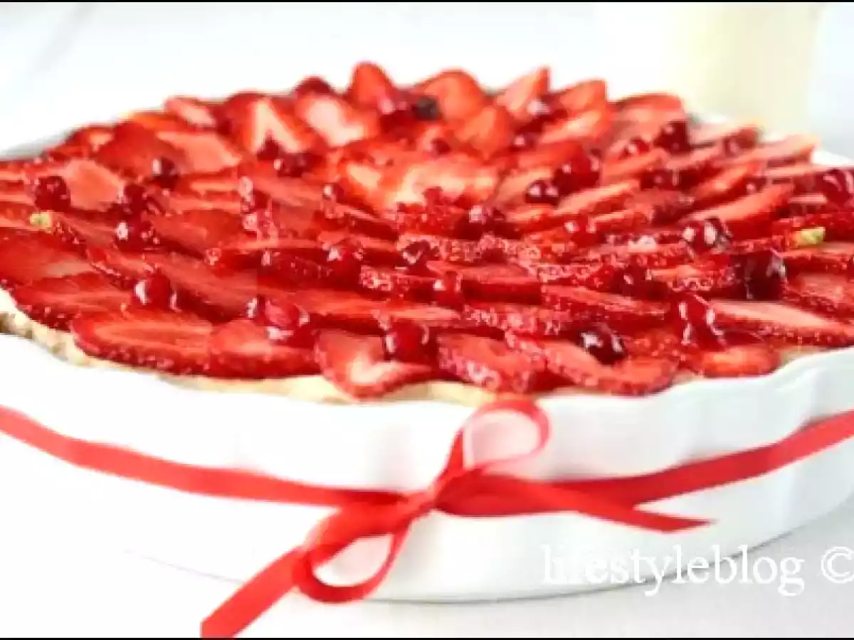 DB: Un desert primavaratic: Cheesecake cu capsuni si merisoare /cheesecake - poza 2